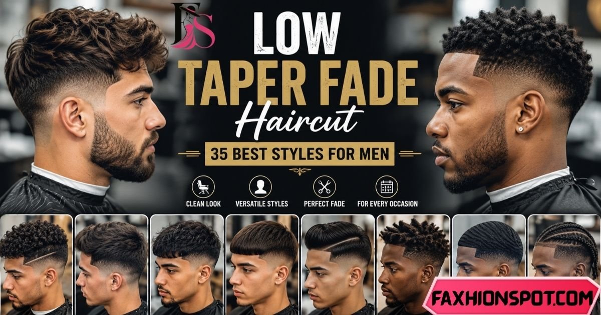 Low Taper Fade Haircut 35 Best Styles for Men