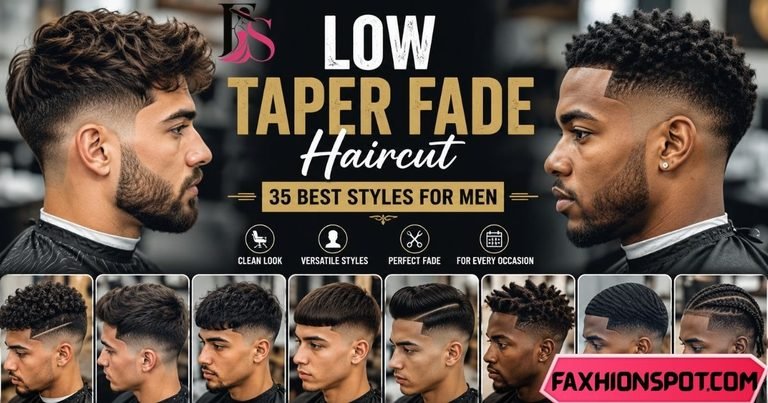 Low Taper Fade Haircut 35 Best Styles for Men