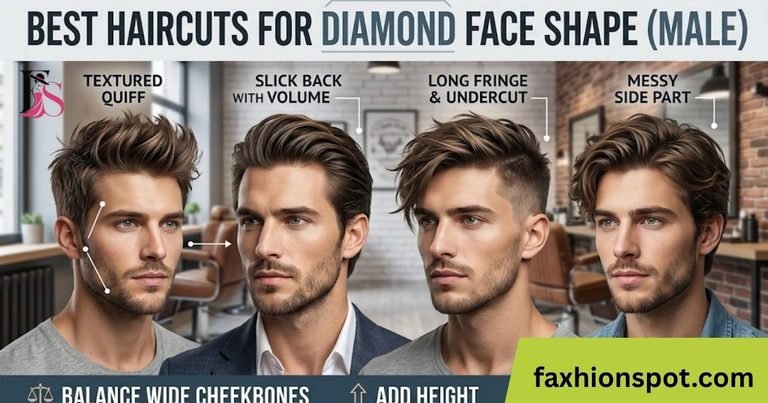 Best Haircuts for Diamond Face Shape (Male)