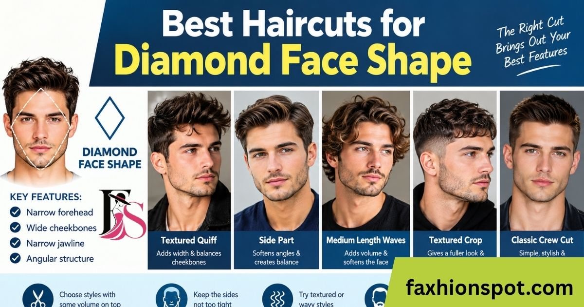 Best Haircuts for Diamond Face Shape