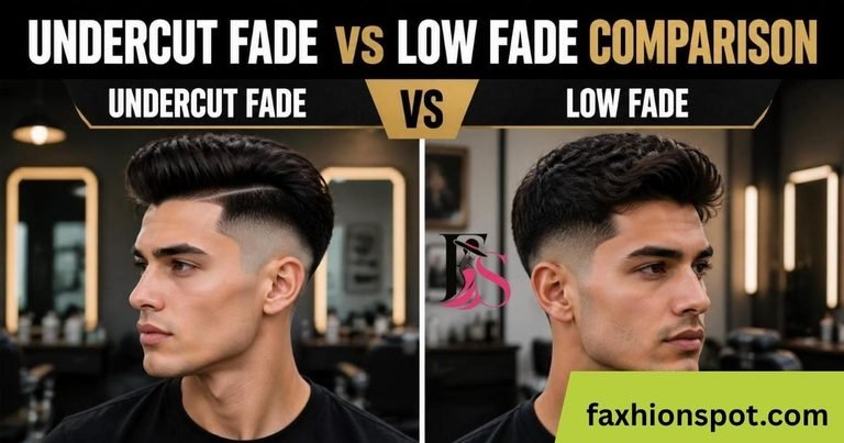 Undercut Fade vs Low Fade Comparison